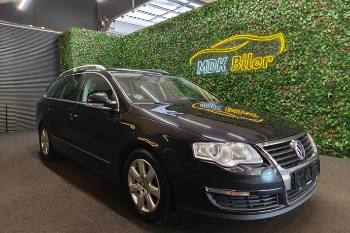 undefined VW Passat fra 2008 set udefra
