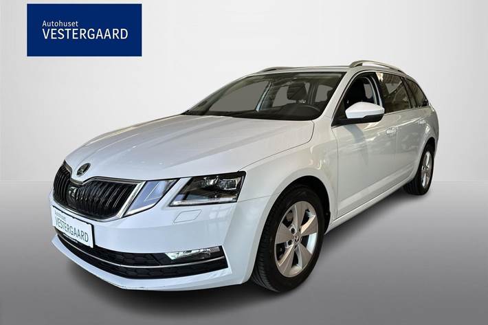 Hvid Skoda Octavia fra 2020