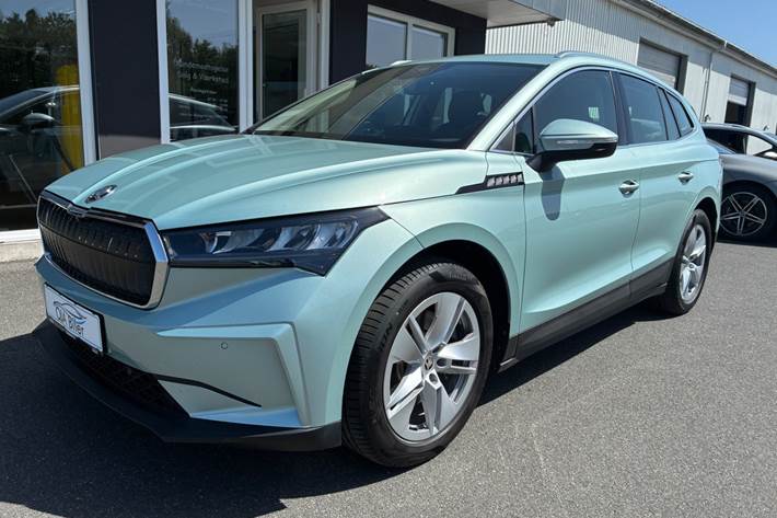 Grøn Skoda Enyaq fra 2022