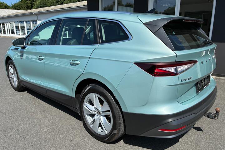 Grøn Skoda Enyaq fra 2022
