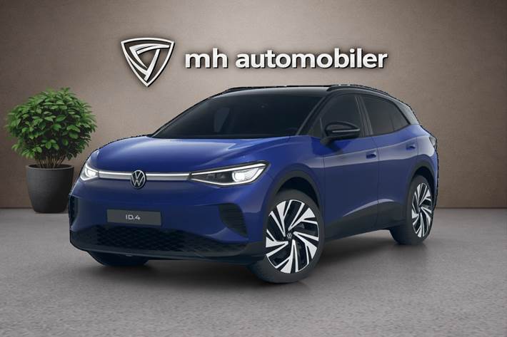 Blå VW ID.4 fra 2025