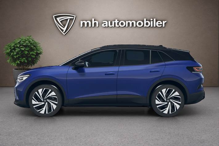 Blå VW ID.4 fra 2025