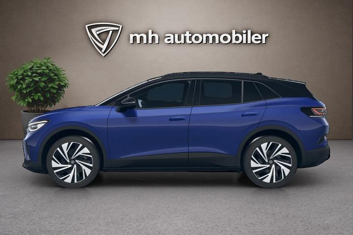 Blå VW ID.4 fra 2025
