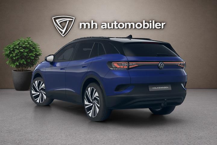 Blå VW ID.4 fra 2025