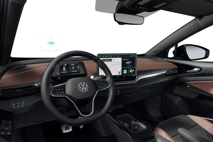 Blå VW ID.4 fra 2025