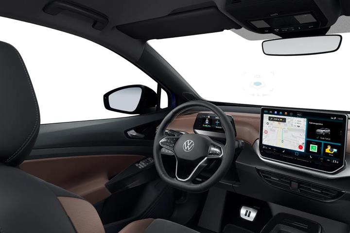 Blå VW ID.4 fra 2025