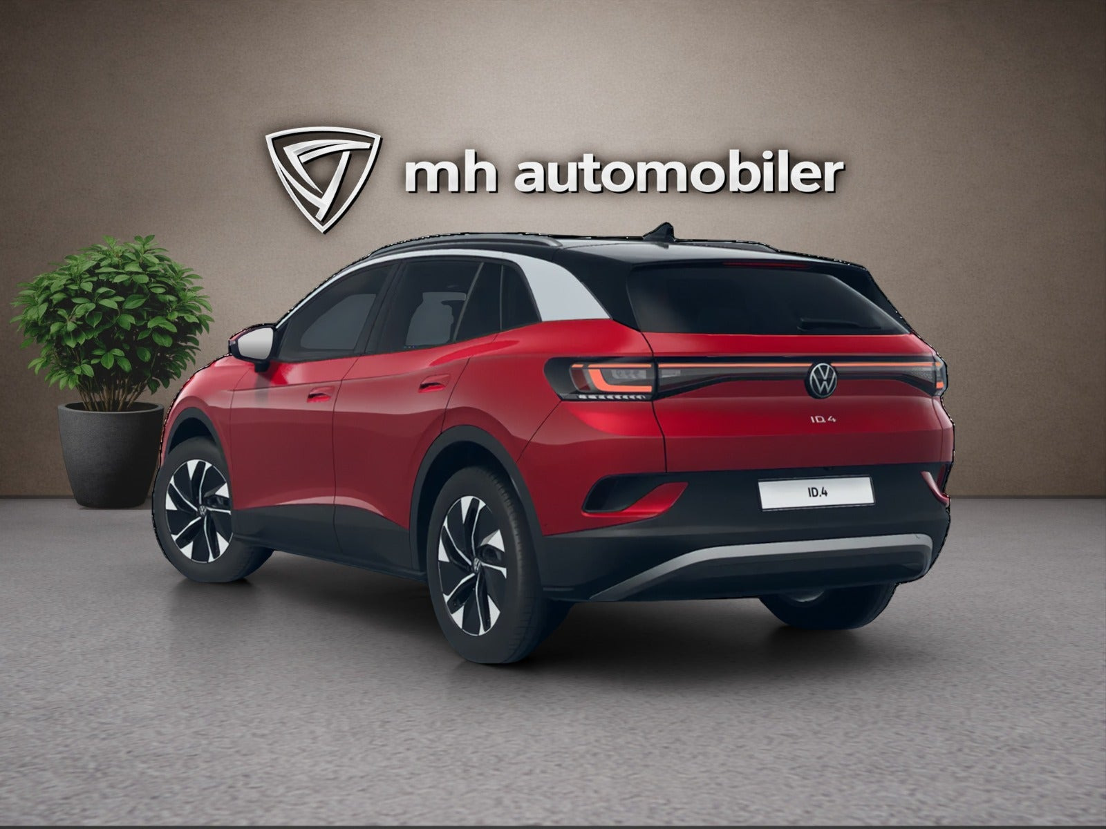 Rød VW ID.4 fra 2024