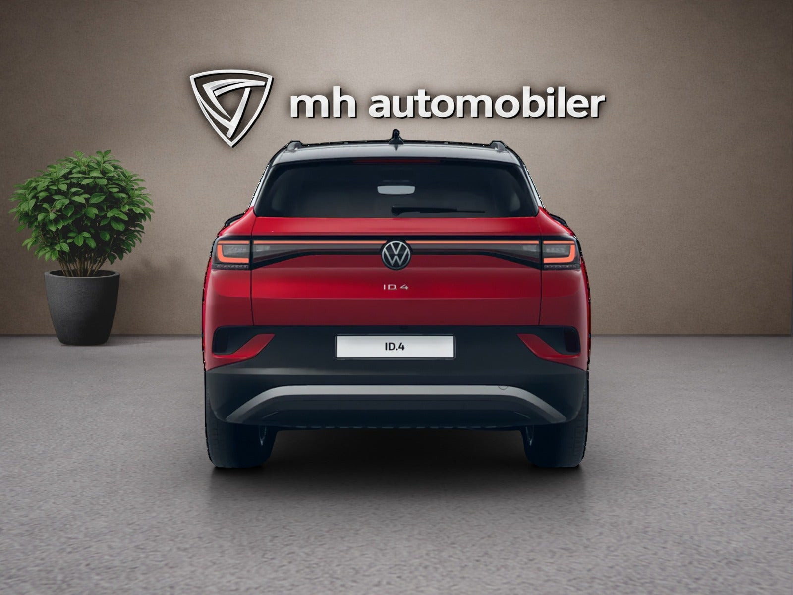Rød VW ID.4 fra 2024
