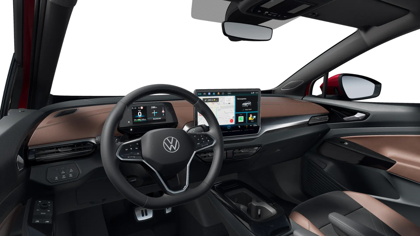 Rød VW ID.4 fra 2024