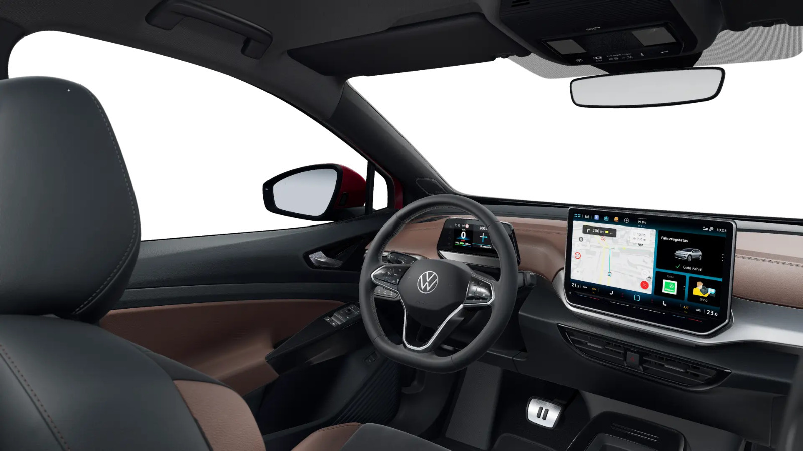Rød VW ID.4 fra 2024