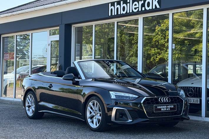 Sort Audi A5 fra 2024