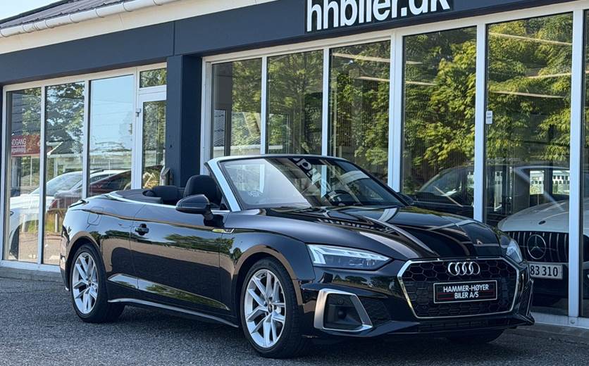 Audi A5 40 TFSi S-line plus Cabriolet S-tr.