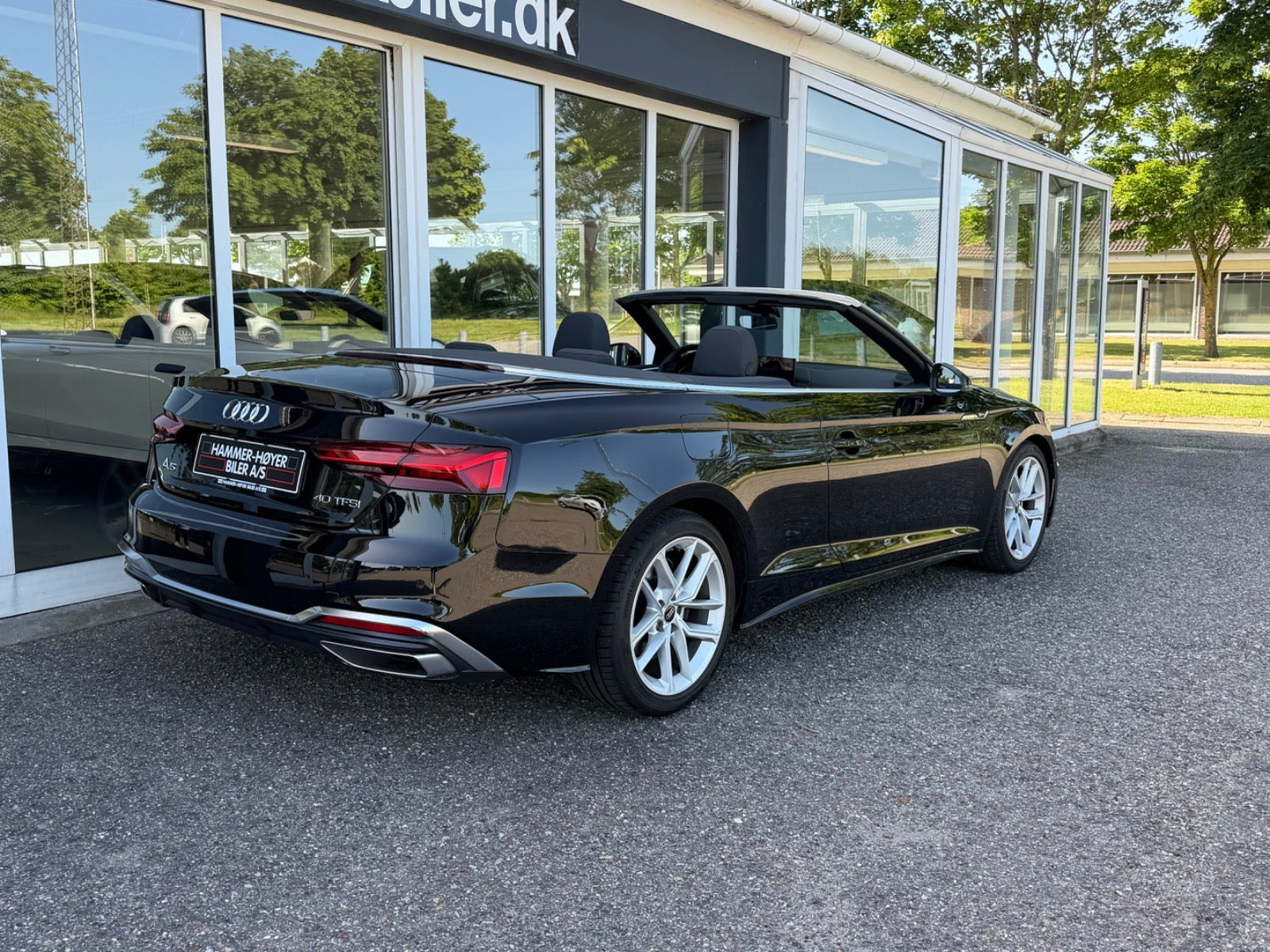 Sort Audi A5 fra 2024