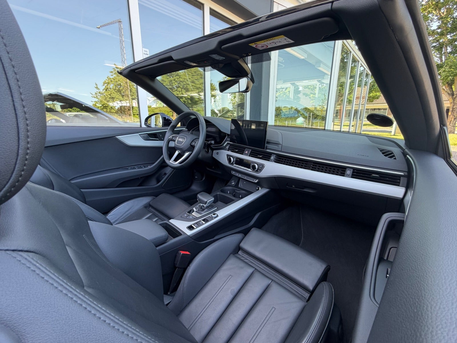 Sort Audi A5 fra 2024
