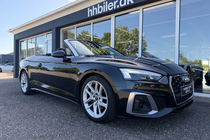 Sort Audi A5 fra 2024