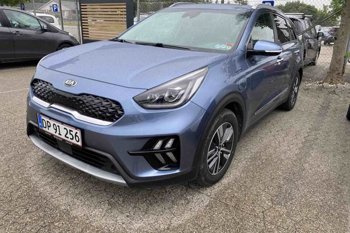 Blå Kia Niro fra 2020