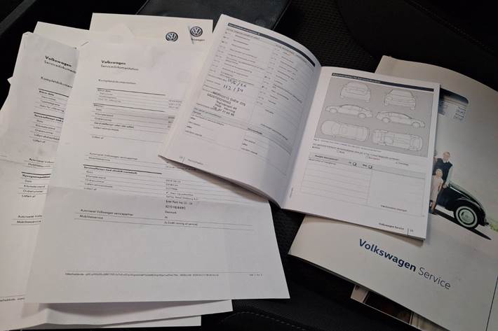 Sort VW Golf VII fra 2017