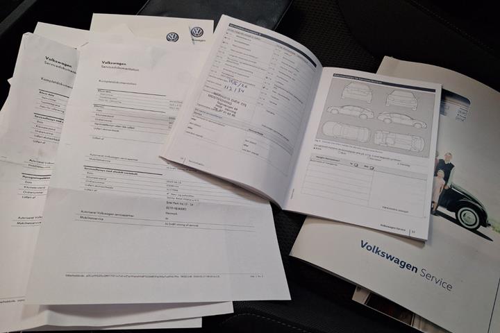 Sort VW Golf VII fra 2017