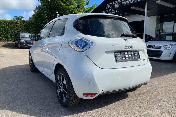 Hvid Renault Zoe fra 2017