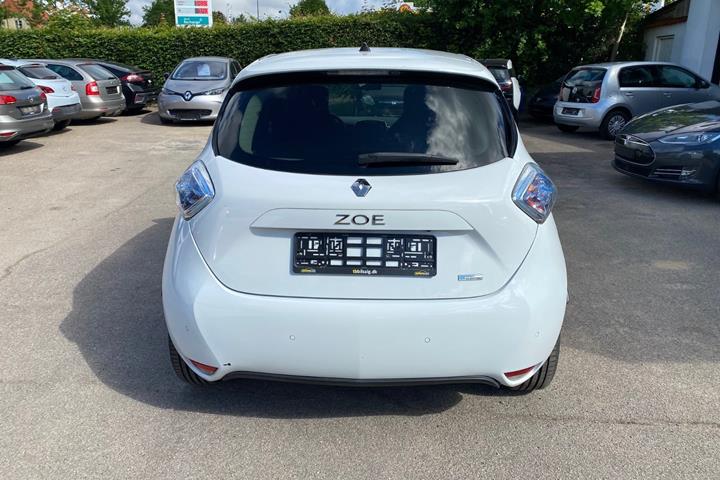 Hvid Renault Zoe fra 2017