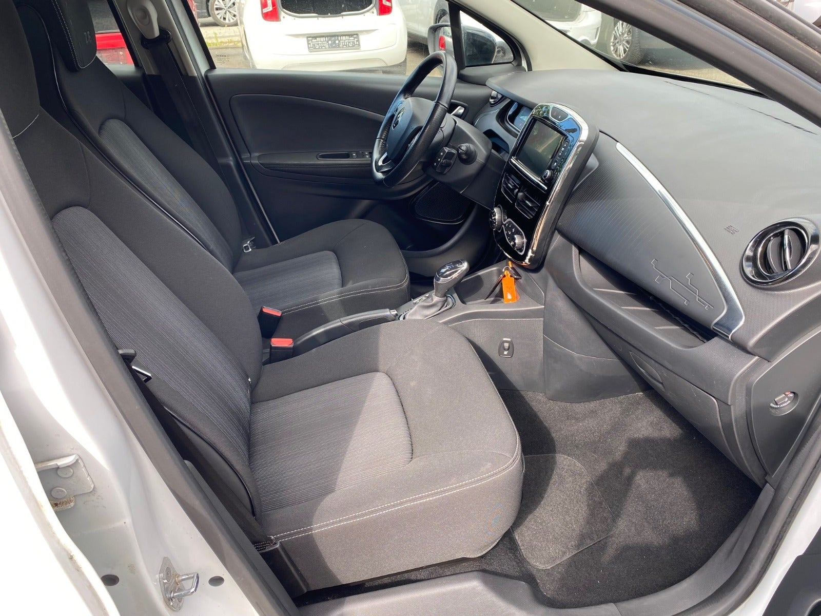 Hvid Renault Zoe fra 2017