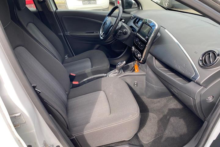 Hvid Renault Zoe fra 2017