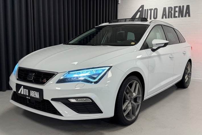 Hvid Seat Leon fra 2018