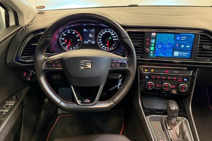 Hvid Seat Leon fra 2018