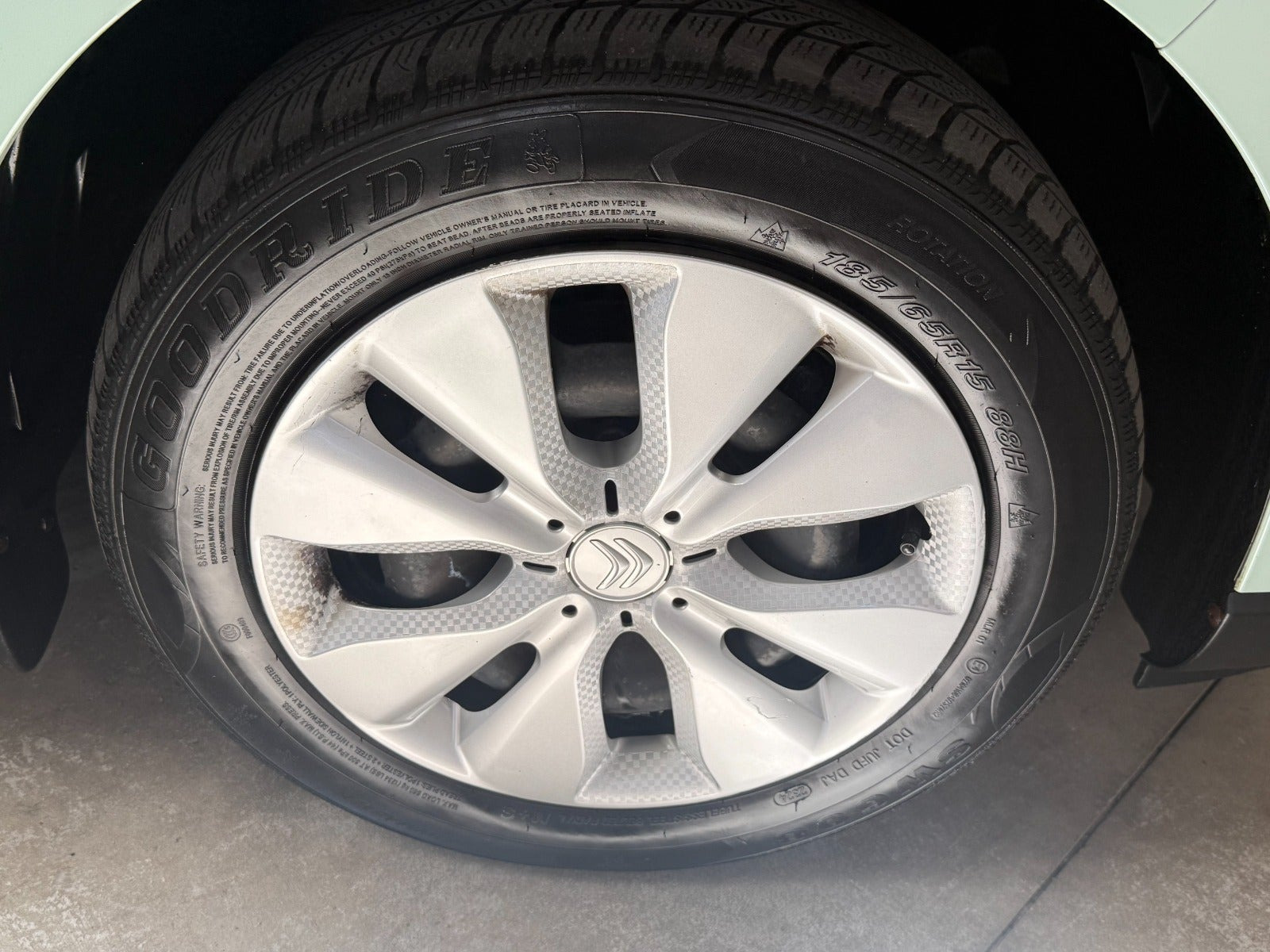Grøn Citroën C3 fra 2017