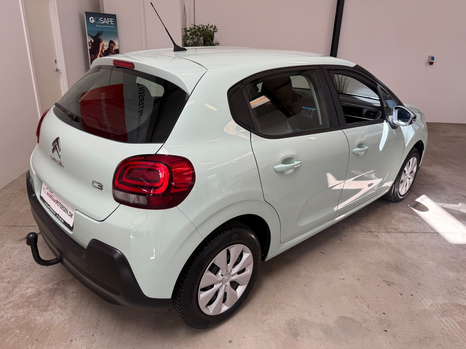 Grøn Citroën C3 fra 2017