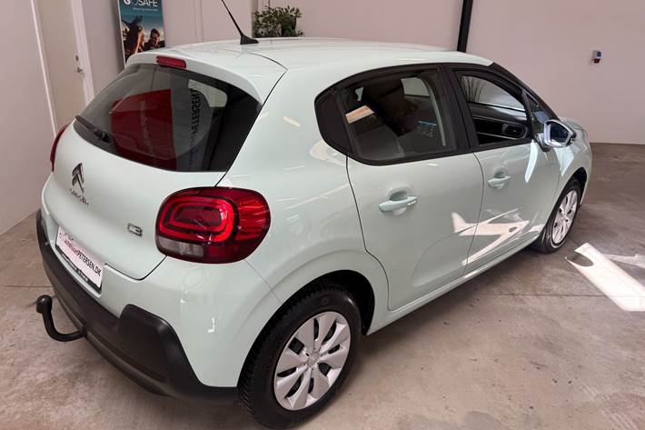 Grøn Citroën C3 fra 2017