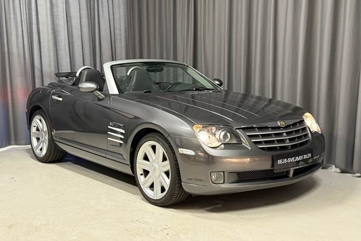 Sølv Chrysler Crossfire fra 2006