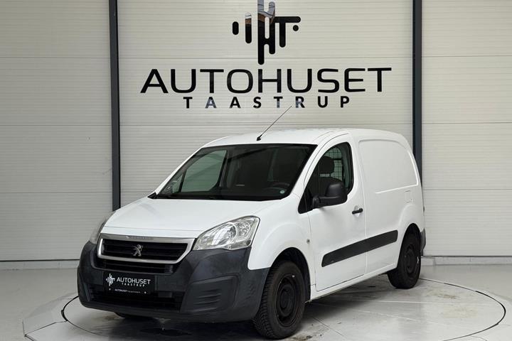 Hvid Peugeot Partner fra 2016