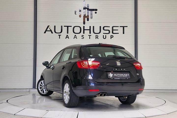 Sort Seat Ibiza fra 2012