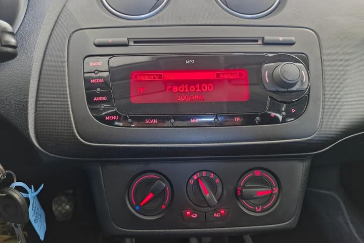 Sort Seat Ibiza fra 2012
