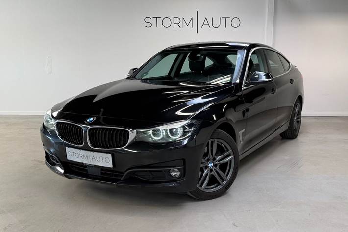 Sort BMW 320d fra 2018