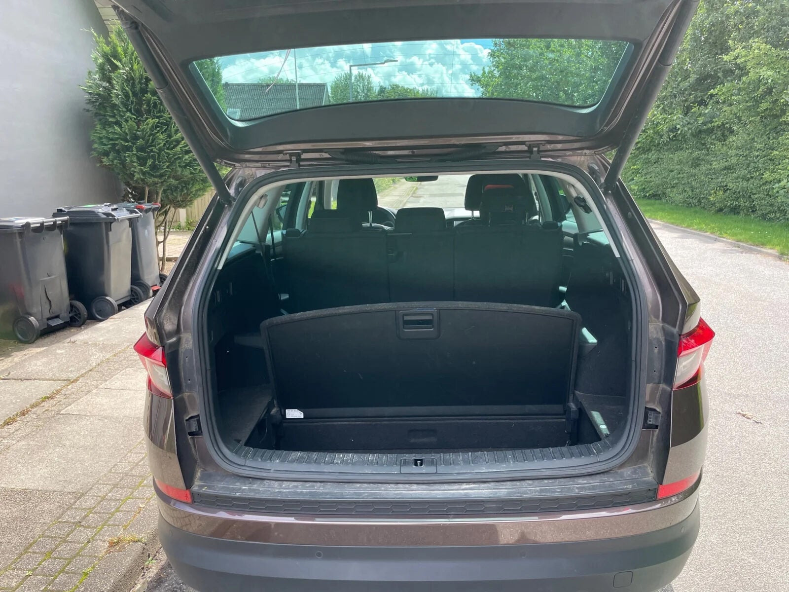 Brun Skoda Kodiaq fra 2020