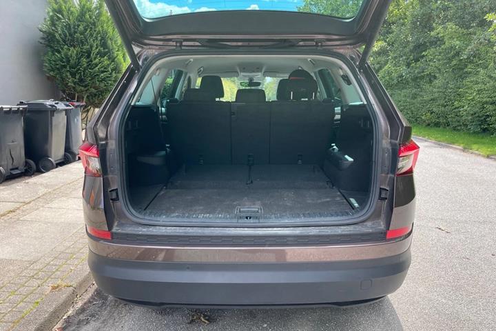 Brun Skoda Kodiaq fra 2020