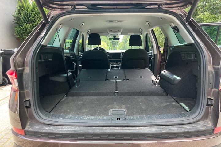 Brun Skoda Kodiaq fra 2020