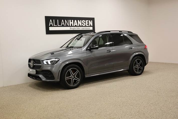 Grå Mercedes GLE350 de fra 2023