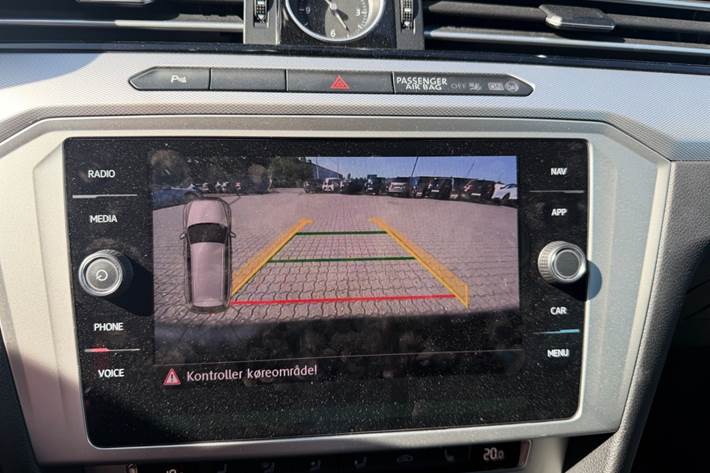 Sort VW Passat fra 2018