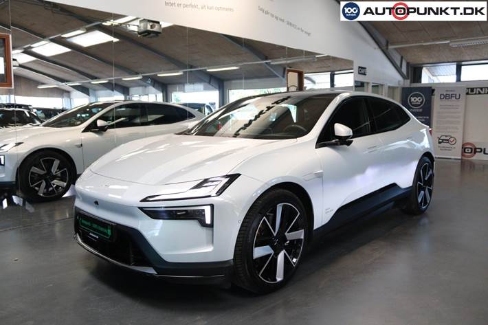 Hvid Polestar 4 fra 2025