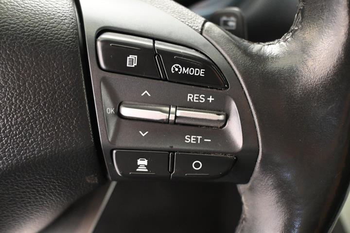 Gul Hyundai Kona fra 2018