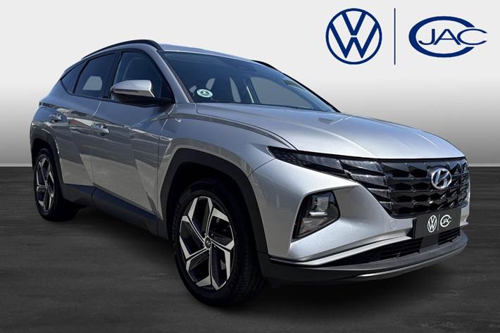 Sølv Hyundai Tucson fra 2022