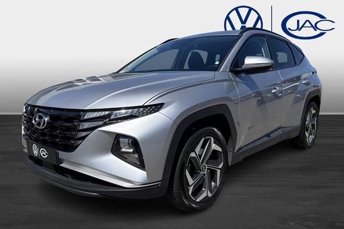 Sølv Hyundai Tucson fra 2022