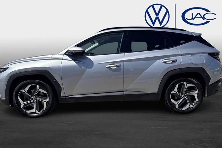 Sølv Hyundai Tucson fra 2022