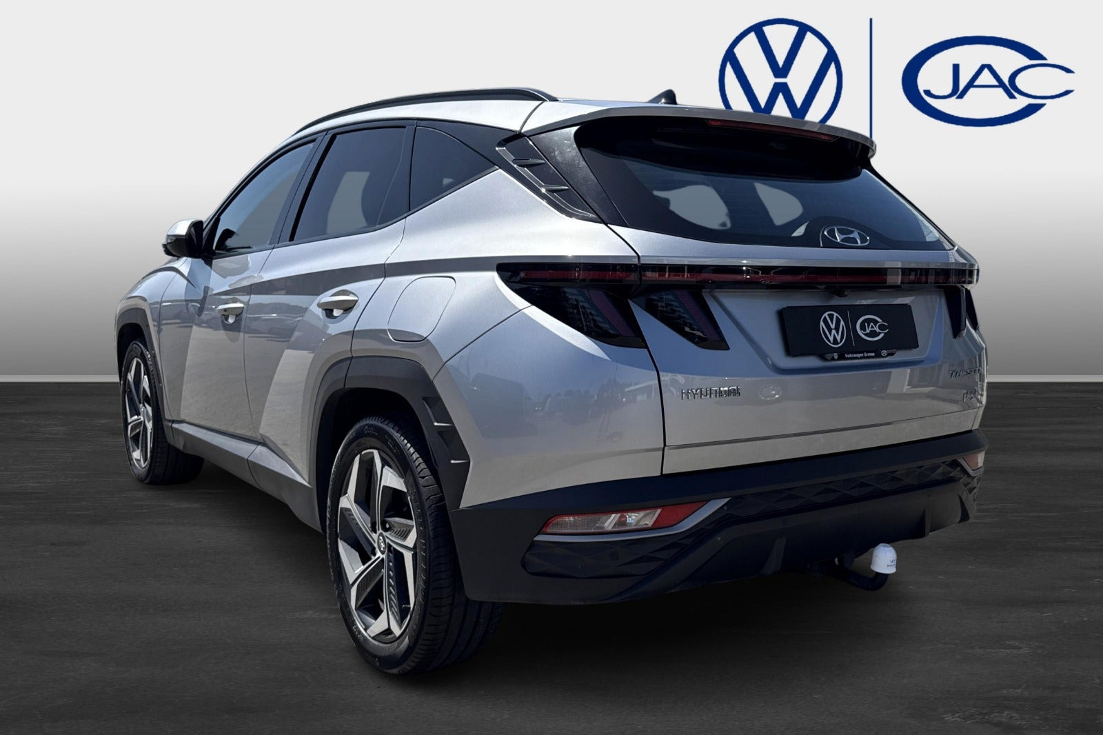 Sølv Hyundai Tucson fra 2022