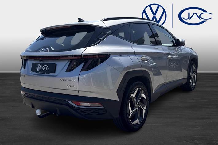 Sølv Hyundai Tucson fra 2022