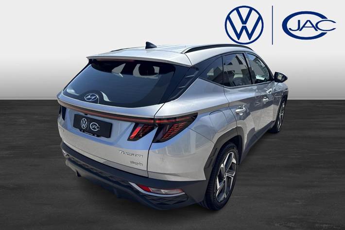 Sølv Hyundai Tucson fra 2022
