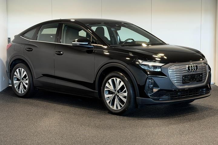 Sort Audi Q4 e-tron fra 2023